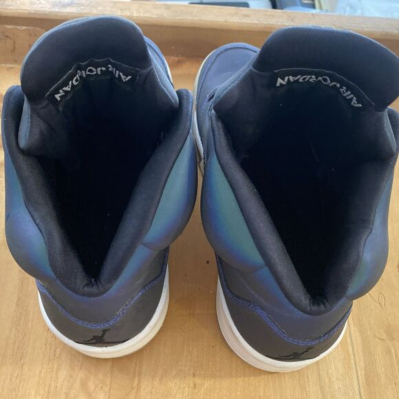 Nike Air Jordan 5 Retro Oil Grey Sneakers Womens Size 8.5 High Top CD2722-001 - Picture 10 of 16